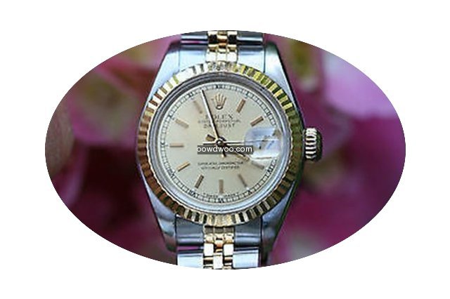 Rolex Ladies 69163 Datejust 26mm 2tone 1...