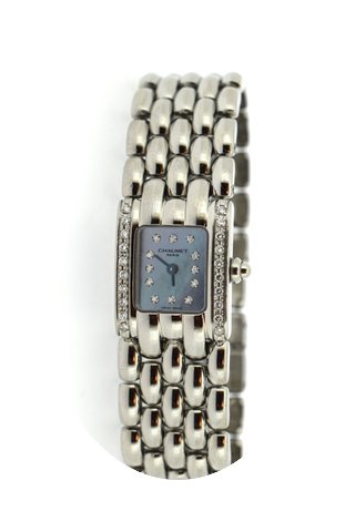 Chaumet Khesis diamond bezel mother of p...