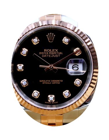 Rolex Datejust 36 116231-BLKDFJ Black Di...