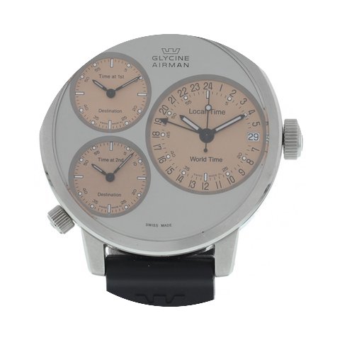 Glycine Men's Glycine Airman Dual Time S...