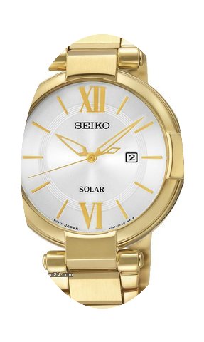 Seiko Solar SUT158P1 Damenarmbanduhr Kla...