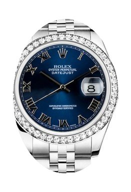 Rolex Datejust Ladies Midsize 178384-BLU...