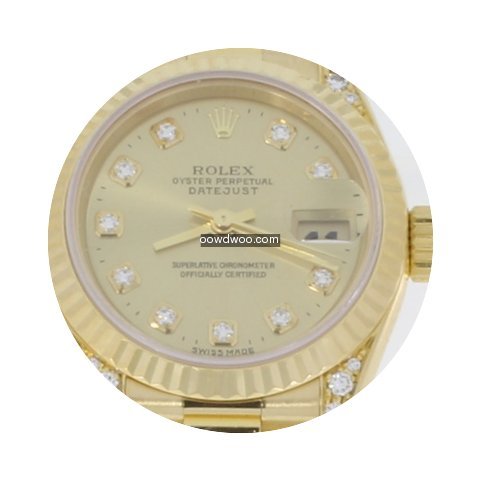 Rolex Datejust 26mm Lady Diamonds Origin...