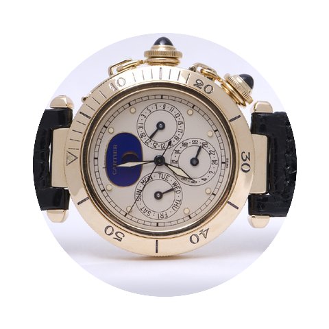 Cartier Pasha Perpetual Calendar Quartz ...