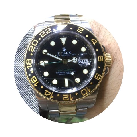 Rolex GMT-master II 116713 40mm 18k Yell...