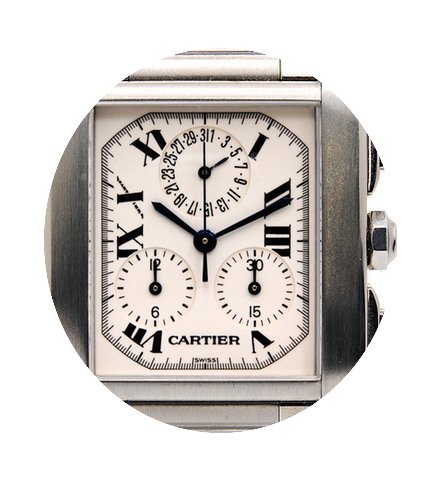 Cartier Tank Francaise Chronoflex...