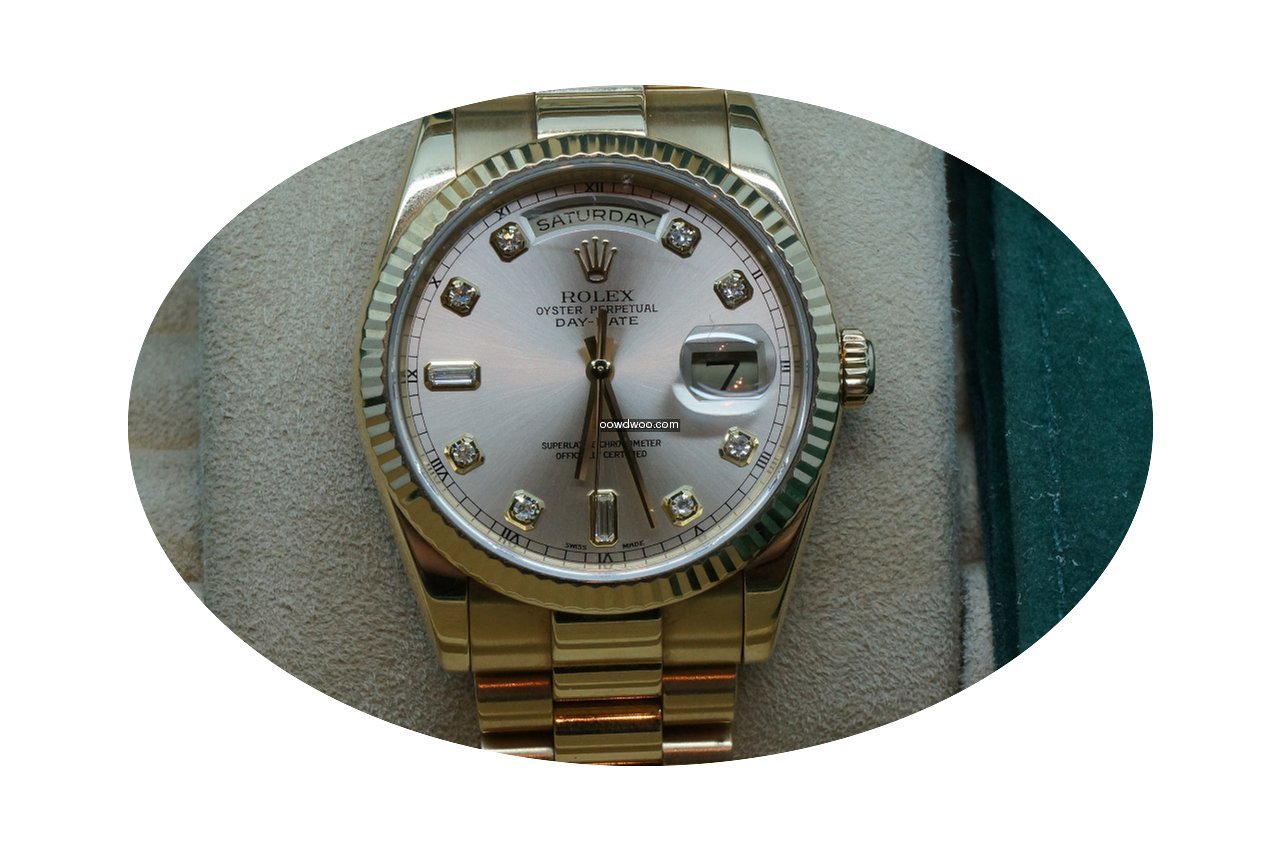Rolex Day Date 118238 SOLD...