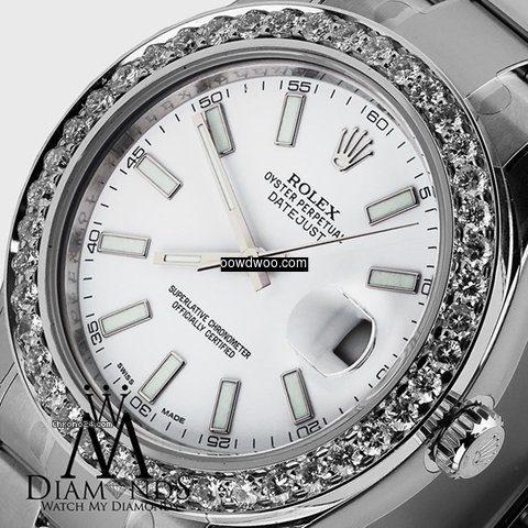 Rolex Datejust Ii 41mm Stainless Steel W...