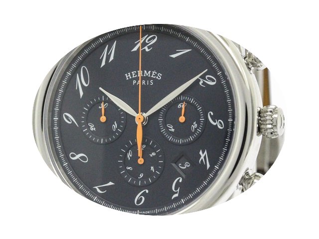 Hermès Arceau Chronograph Steel Automat...