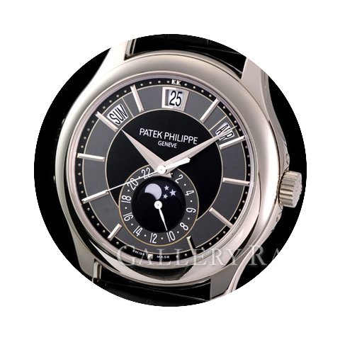 Patek Philippe Annual Calendar Black Dia...