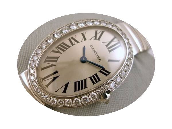 Cartier Baignoire 18kg WG and Diamonds...