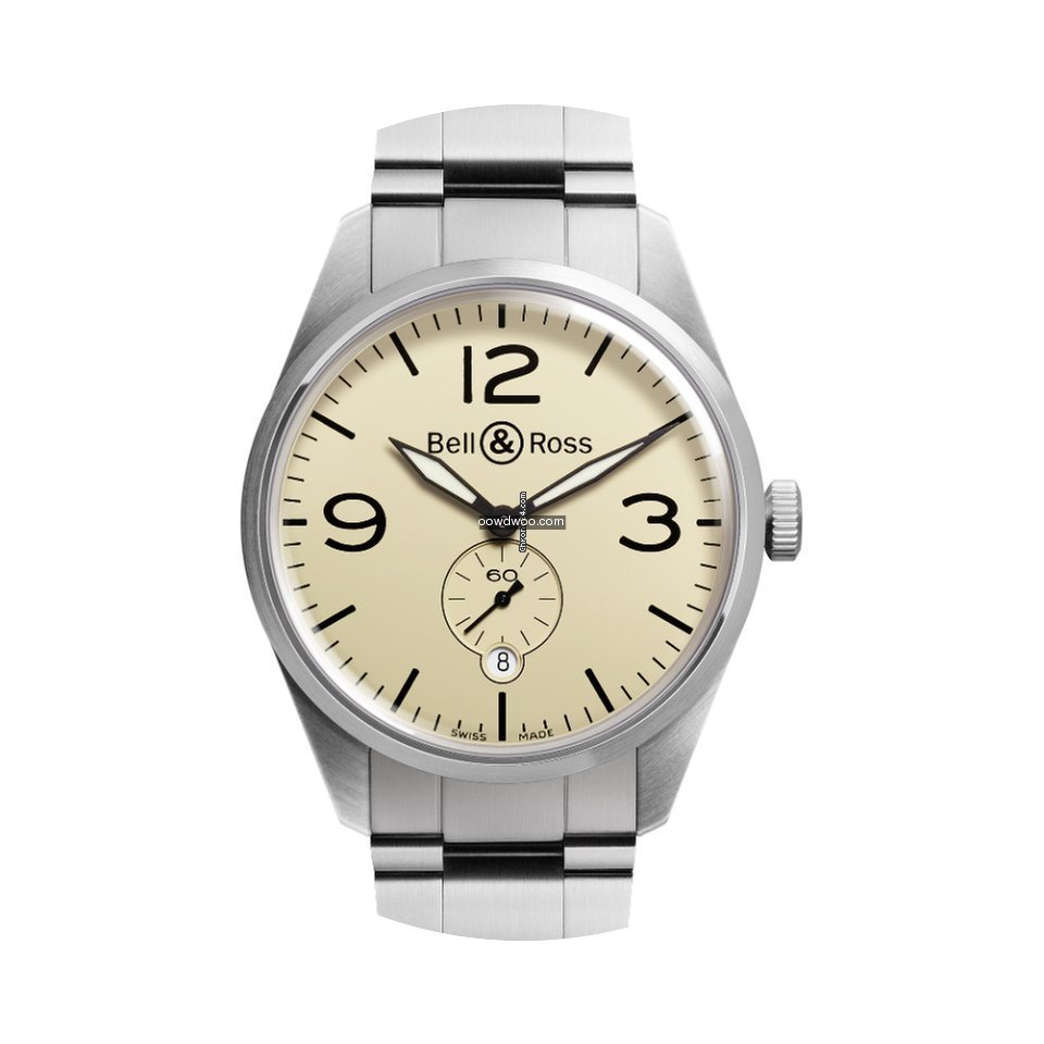 Bell & Ross BR 123 Original Beige Dial...