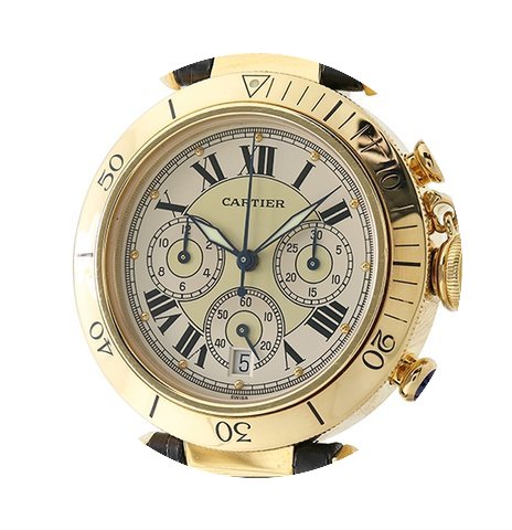 Cartier Pasha Collection Chronograph 18k...
