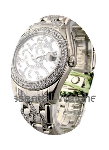 Rolex Unworn Masterpiece Mid Size White ...