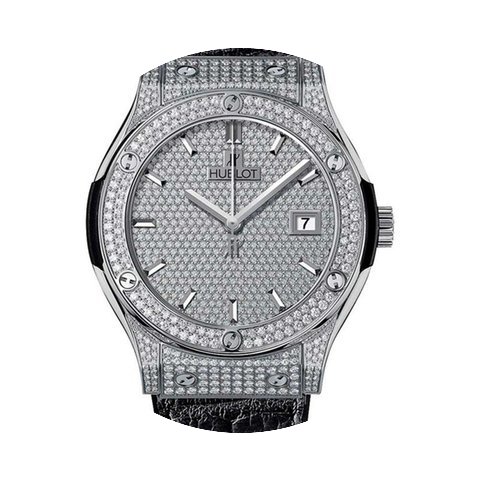 Hublot Classic Fusion Quartz Titanium Di...