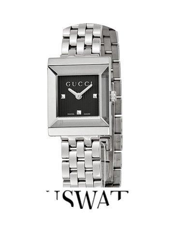 Gucci G-Frame Black Guilloche Dial 19mm ...