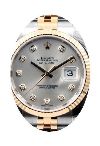 Rolex Datejust 36 116233-SLVDFJ Silver D...
