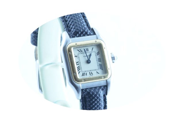 Cartier Panthere Damen Uhr Stahl/stahl M...
