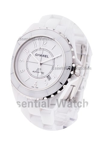 Chanel J12 42mm Automatic in White Ceram...
