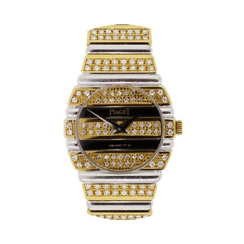 Piaget Polo 861C 18k Two Tone Diamond La...