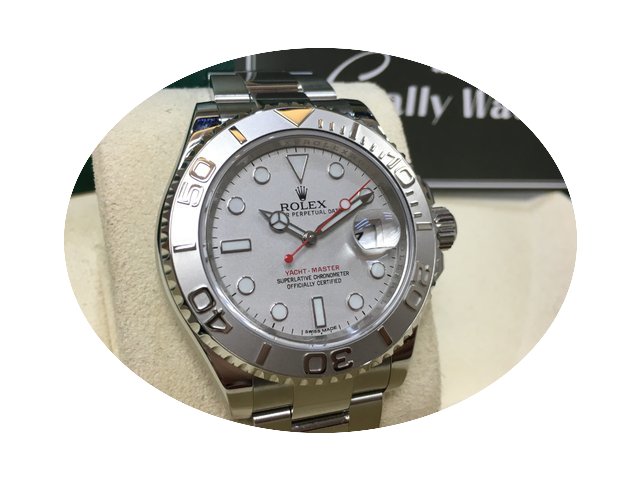 Rolex USED 116622 Yacht-Master Steel Pla...