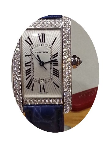 Cartier TANK AMERICAINE JOAILLERIE...
