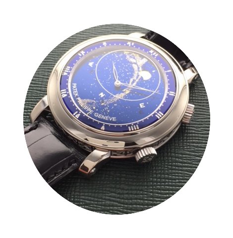 Patek Philippe White Gold Sky-Moon Celes...