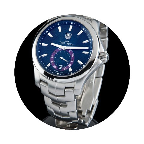 TAG Heuer link tiger woods steel automat...