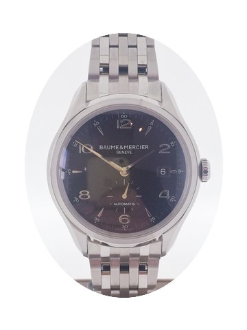 Baume & Mercier Clifton Steel watch...