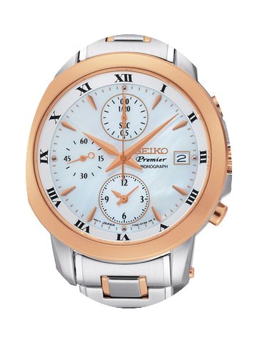 Seiko SNDV68P1 Premier Damen Chrono 37mm...