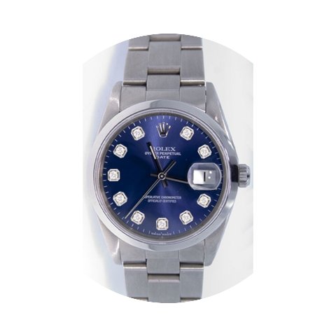 Rolex Date 15200 34mm Stainless Steel Oy...