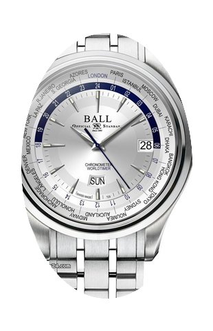 Ball Trainmaster World Time GM2020D-S1CJ...
