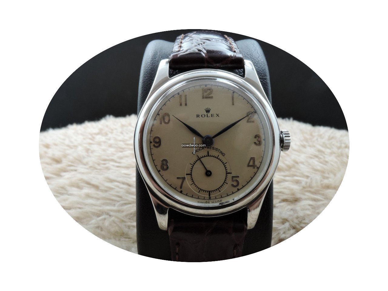 Rolex 3786 with Creamy Arabic Dial and S...