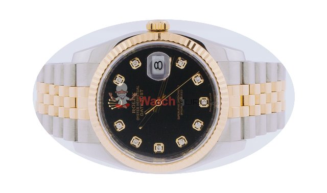 Rolex Datejust Hidden Clasp Factory Diam...