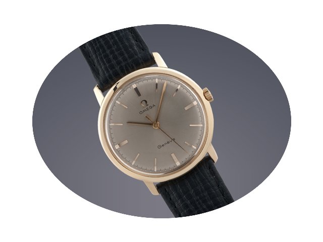 Omega Geneve 18ct gold manual...