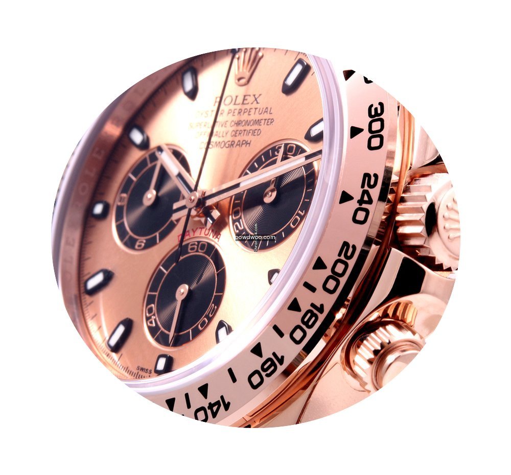Rolex Mens 18K Everose Gold Daytona - 11...