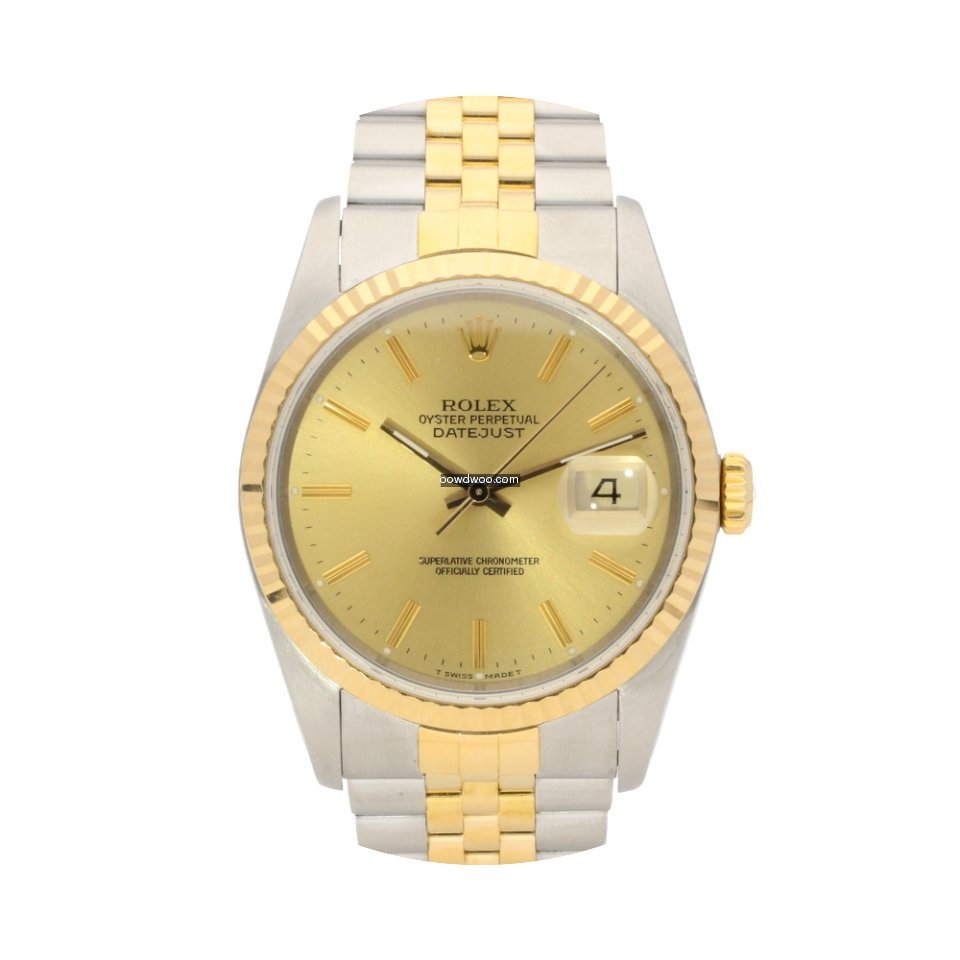Rolex Datejust 16233 - Gents Watch - Cha...