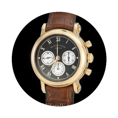 Franck Muller Double Face 18K RG Chronog...