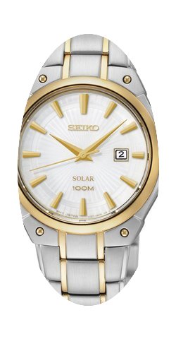 Seiko Solar SUT128P1 Damenarmbanduhr Kla...