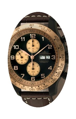 Zeno-Watch Basel OS Tachymeter Pilot Chr...