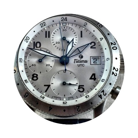 Tutima FX Chronograph UTC Stainless stee...