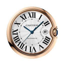 Cartier Ballon Bleu 42mm Rose Gold Leath...