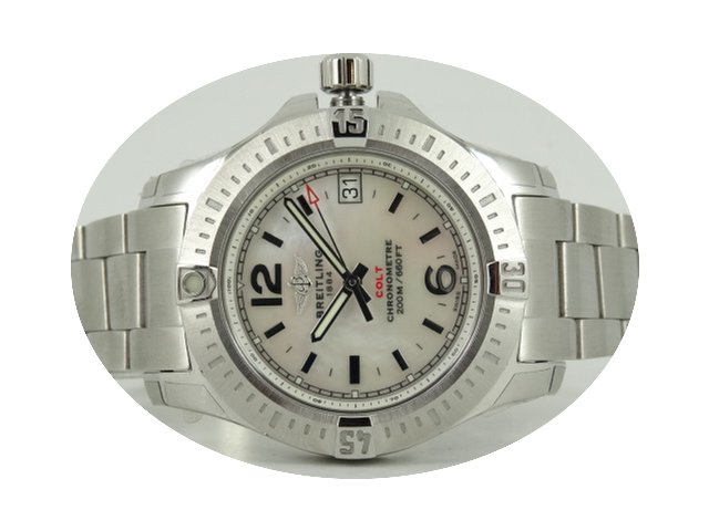 Breitling Colt lady 33 mother of pearl d...