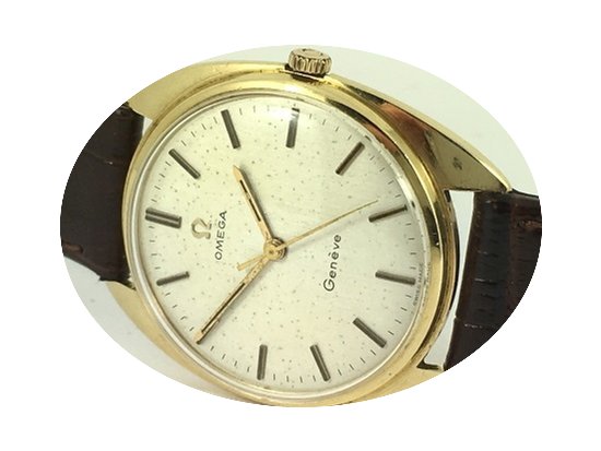 Omega 18ct Gold Geneve - Mechanical 601 ...