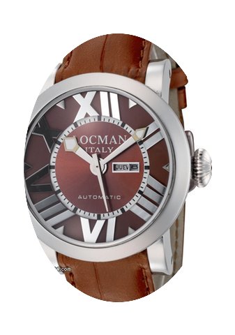 Locman Toscano Automatic Brown Dial Brow...