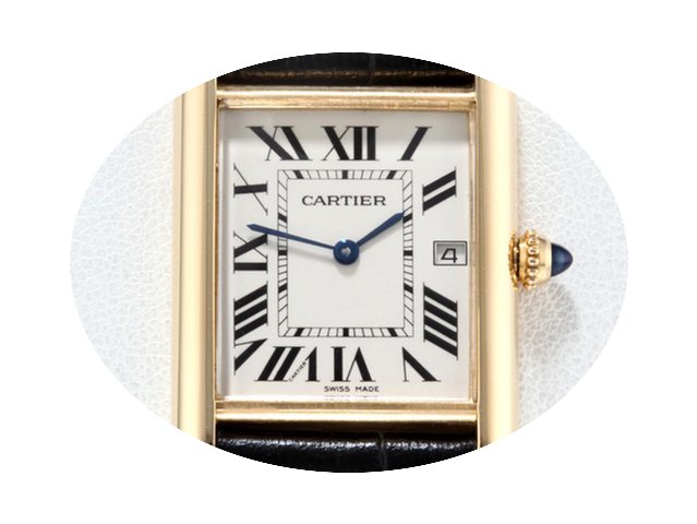 Cartier Tank Louis Gelbgold 750 Grosses ...