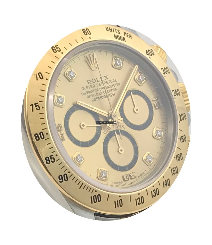 Rolex Daytona Zenith L Serie Diamond Dia...