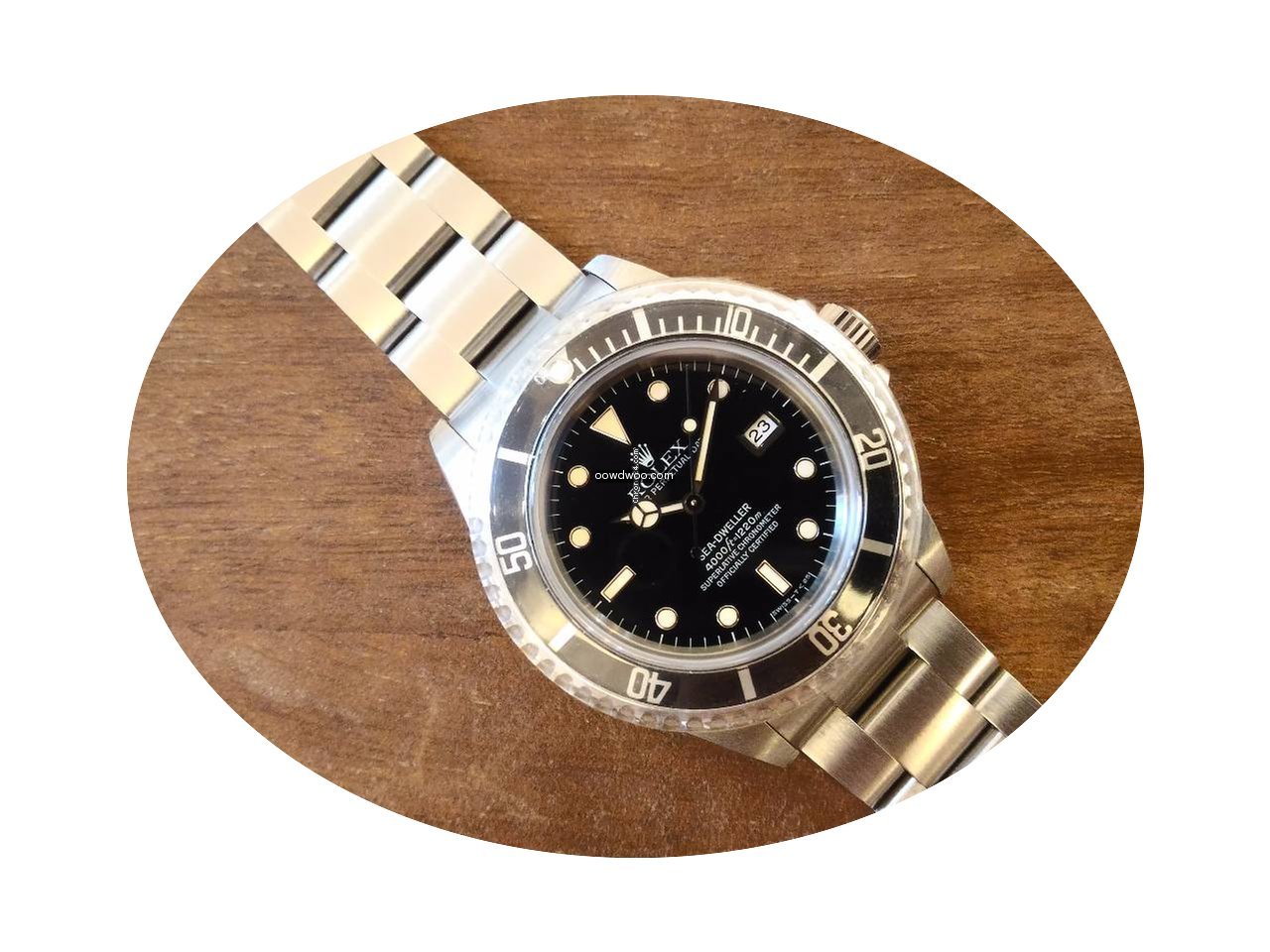 Rolex Sea-Dweller 16600 Tritum NOS Whit ...