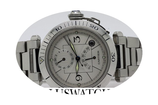 Cartier Pasha GMT Power Reserve LIKE NEW...