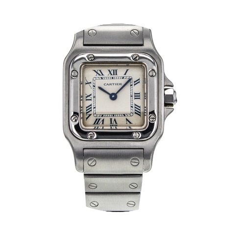 Cartier Santos Galbee Small 07534 Stainl...